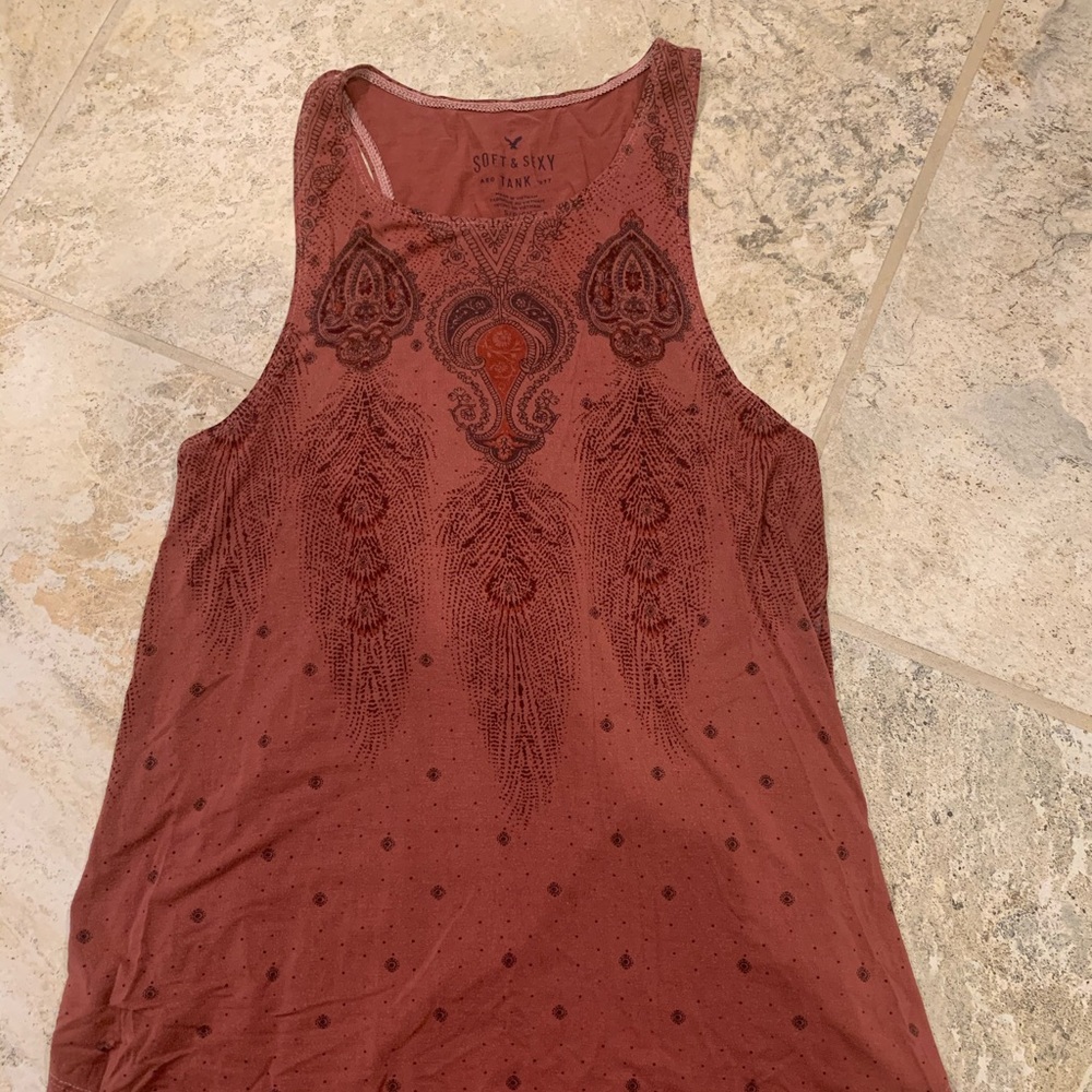 American eagle graphic tank